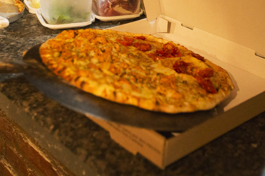 Pizza para tele-entrega Pizzaria Don Carlone