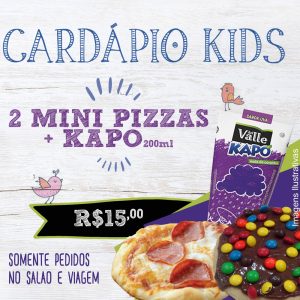 Promoção Cardápio Kids Don Carlone