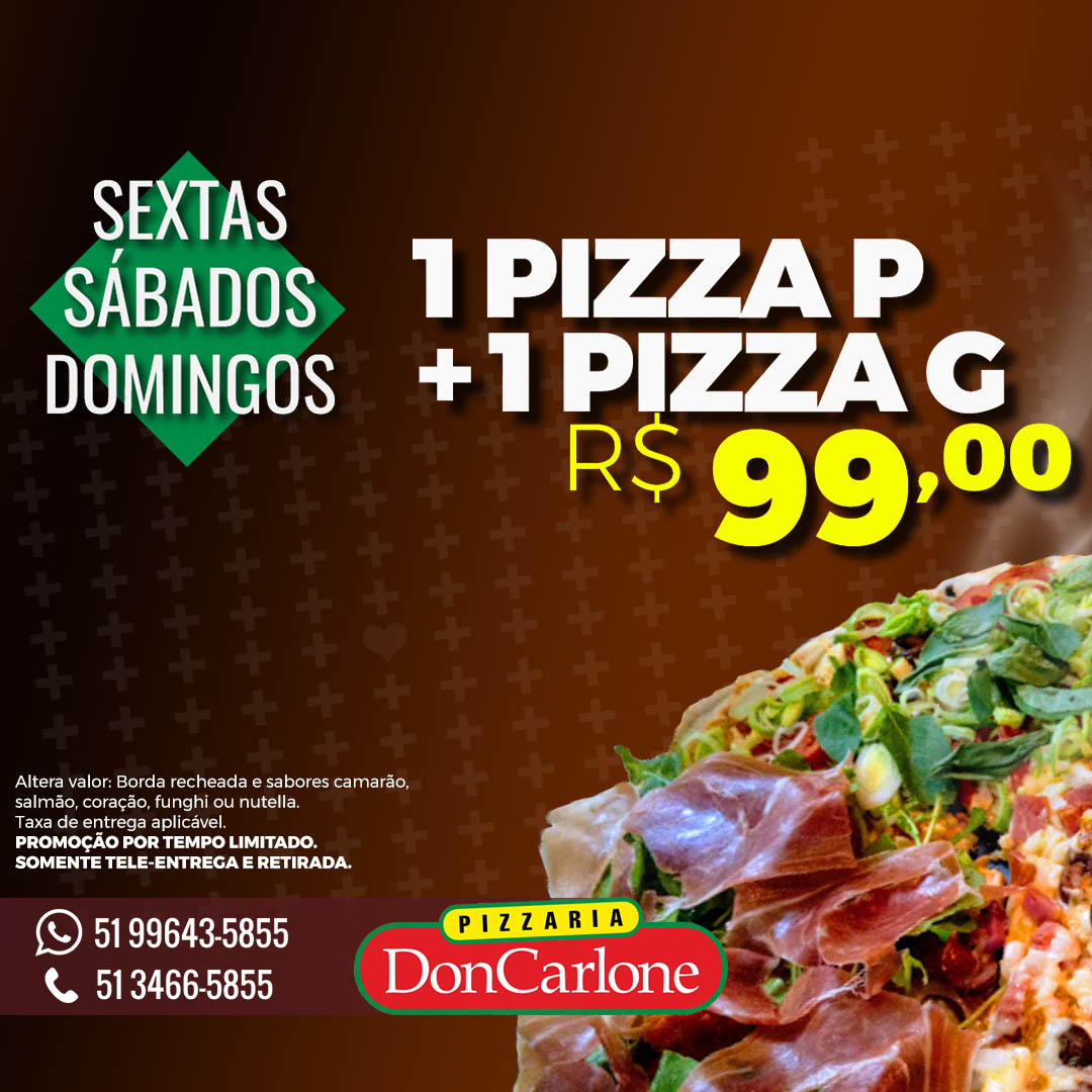 Dogueri Pizzaria 🍕 @dogueripizzaria . 📌 Delivery Canoas